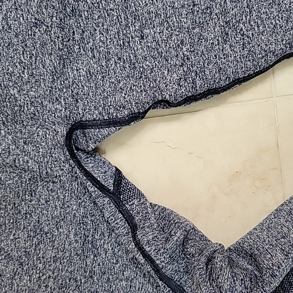 Gymshark High Waisted Flex Women's Leggings, Navy/Purple Marl, Size Medium - Picture 5 of 8